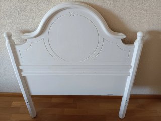 Cabecero blanco cama 90 cm