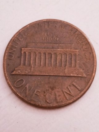 MONEDA 1 CENTAVO LINCOLN.1978D.CECA RELLENA METAL.
