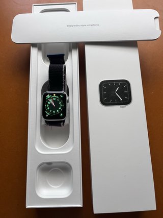 Apple Watch S5 GPS + Cellular Azul/Plata