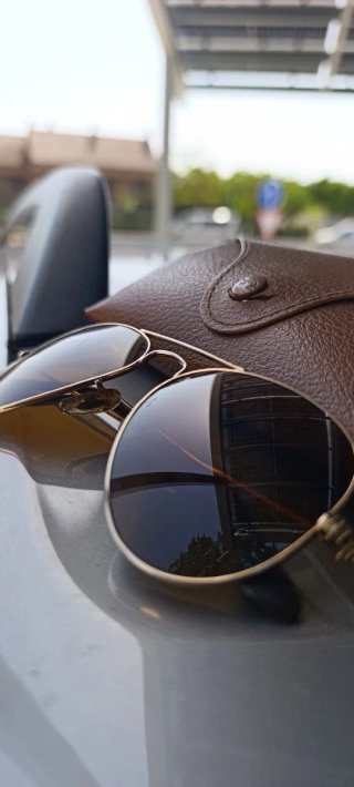 Ray-Ban Aviator RB3025 Gafas de Sol Doradas
