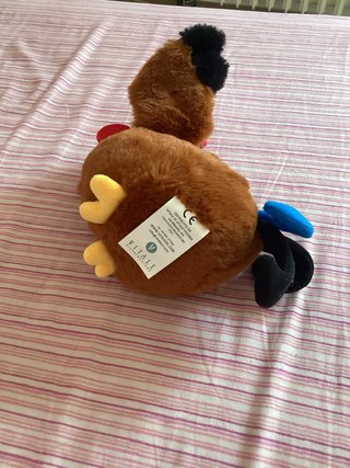Peluche Gallo/Gallina Firmato