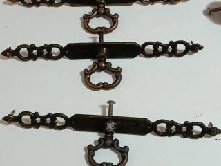 Tiradores antiguos bronce