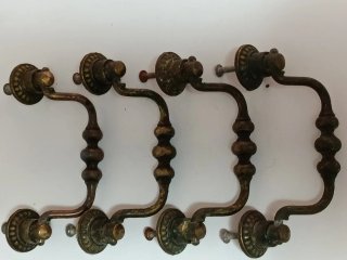 Tiradores antiguos bronce