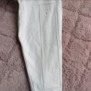 MM6 Maison Margiela Giubbino Jeans Bianco