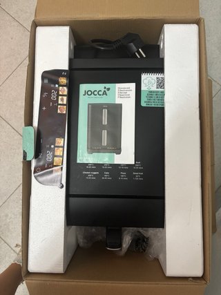Air fryer doble cesta JOCCA usado una vez