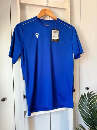 Macron Rigel Hero T-shirt tecnica blu S