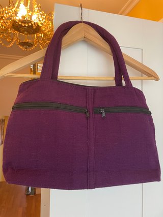 Bolso mexicano bordado flores