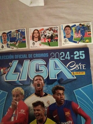 Álbum Oficial LaLiga 2024-25 + Cromos