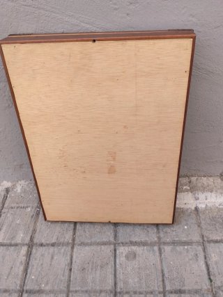 Vitrina expositor madera y cristal