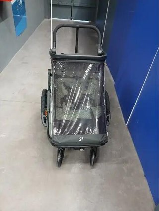 Remolque/Cochecito Bici Expl 900 Niños Compacto Plegable 2