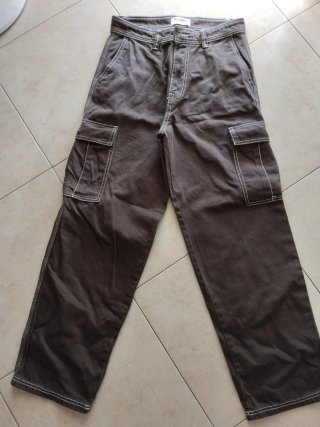 Cargo uomo marrone