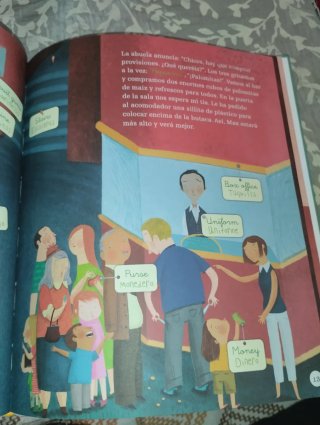Libro Infantil: Niña en El Teatro Inglés