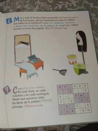 Libro Infantil: Niña en El Teatro Inglés