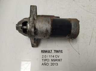 Motor arranque 8200621305a renault trafic 255201