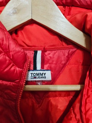 Plumífero Tommy Jeans Mujer Talla S Rojo