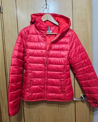 Plumífero Tommy Jeans Mujer Talla S Rojo