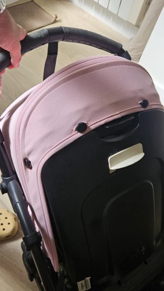 Silla Bugaboo Bee 5 + capota rosa