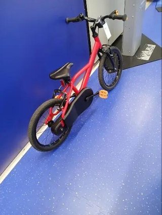 Bicicleta Niños 16 Pulgadas 4-6 Años Discover 500 Rojo