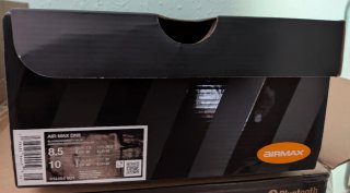 Caja Nike Air Max DNB Negra/Azul Air Max DNB