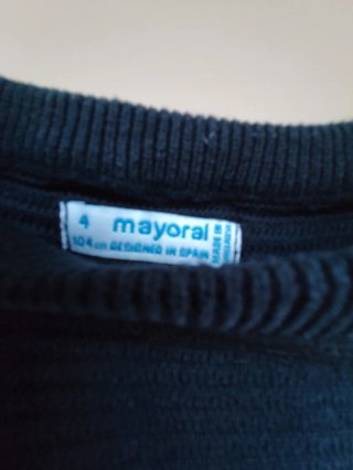 Lote 2 jerseys Mayoral 4 años