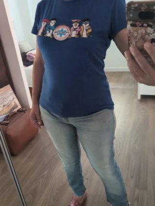 Camiseta The Beatles Pingüinos Talla M