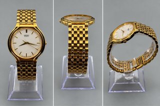 Reloj Seiko V701-6J60 Dorado