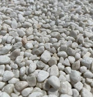 PIEDRA MÁRMOL CANTO RODADO BLANCO 6/12 M