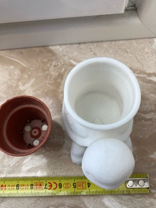 Vaso decorativo Tartaruga 3D (pianta non inclusa)