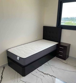 Cama 90x190 Canape con Colchon y Cabezal