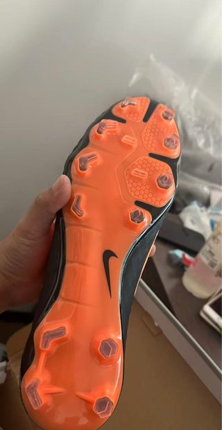 Botas de fútbol Nike Hypervenom Naranja/Negro