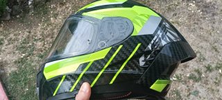 Casco LS2 DRAGON CARBON TRAX