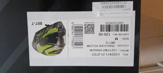 Casco LS2 DRAGON CARBON TRAX