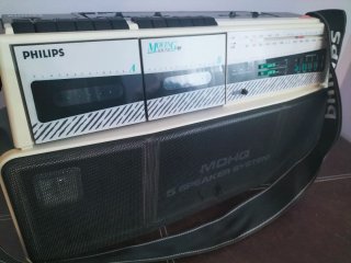 Radio Cassette Philips D 8304 Boombox