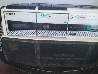 Radio Cassette Philips D 8304 Boombox