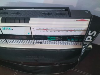 Radio Cassette Philips D 8304 Boombox