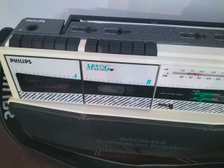Radio Cassette Philips D 8304 Boombox