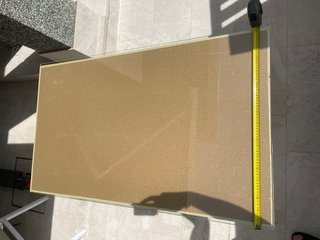 Mesa camilla madera y cristal