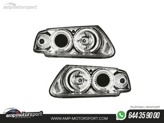 FAROS DELANTEROS OJOS DE ANGEL PARA CITROËN SAXO