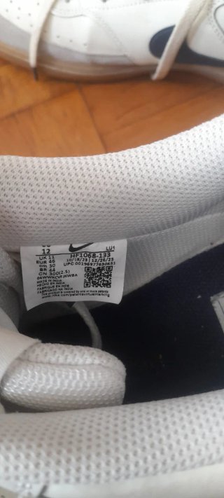 Zap Nike Blancas y Azul Marino ,Gris Original