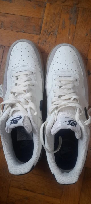 Zap Nike Blancas y Azul Marino ,Gris Original