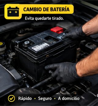 MECÁNICA RÁPIDA A DOMICILIO | BATERÍAS, BOMBILLAS