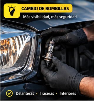 MECÁNICA RÁPIDA A DOMICILIO | BATERÍAS, BOMBILLAS