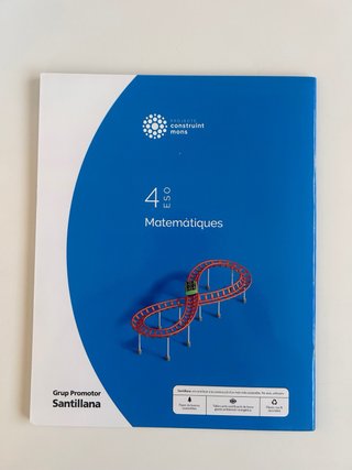 LLibres matematiques 4t ESO