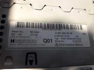Pantalla navegador mercedes clase r