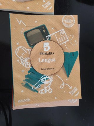Libros 5 Primaria Lengua, Cono, Mates