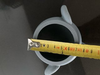 Vaso Decorativo Elefante 3D grigio (no piante)