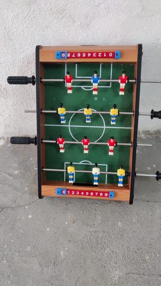 Futbolín de mesa
