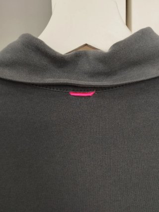 Polo Transprent gris manga larga S