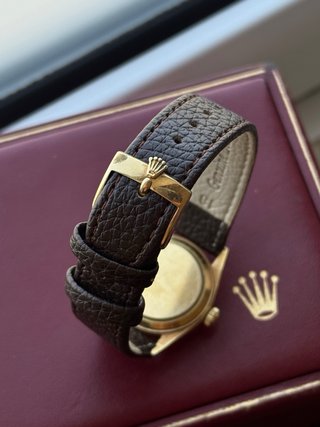 Rolex Oyster Perpetual Date Oro 18k Vintage