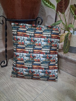 OFERTA 3X20€ 2x14€ Funda literaria LIBROS Y FLORES